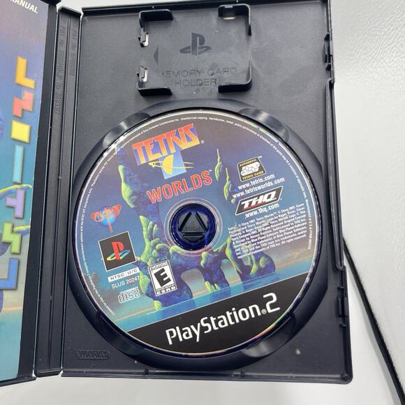Tetris Worlds (Sony PlayStation 2, 2002) PS2 - CIB - Complete w/ Manual - Picture 7 of 7